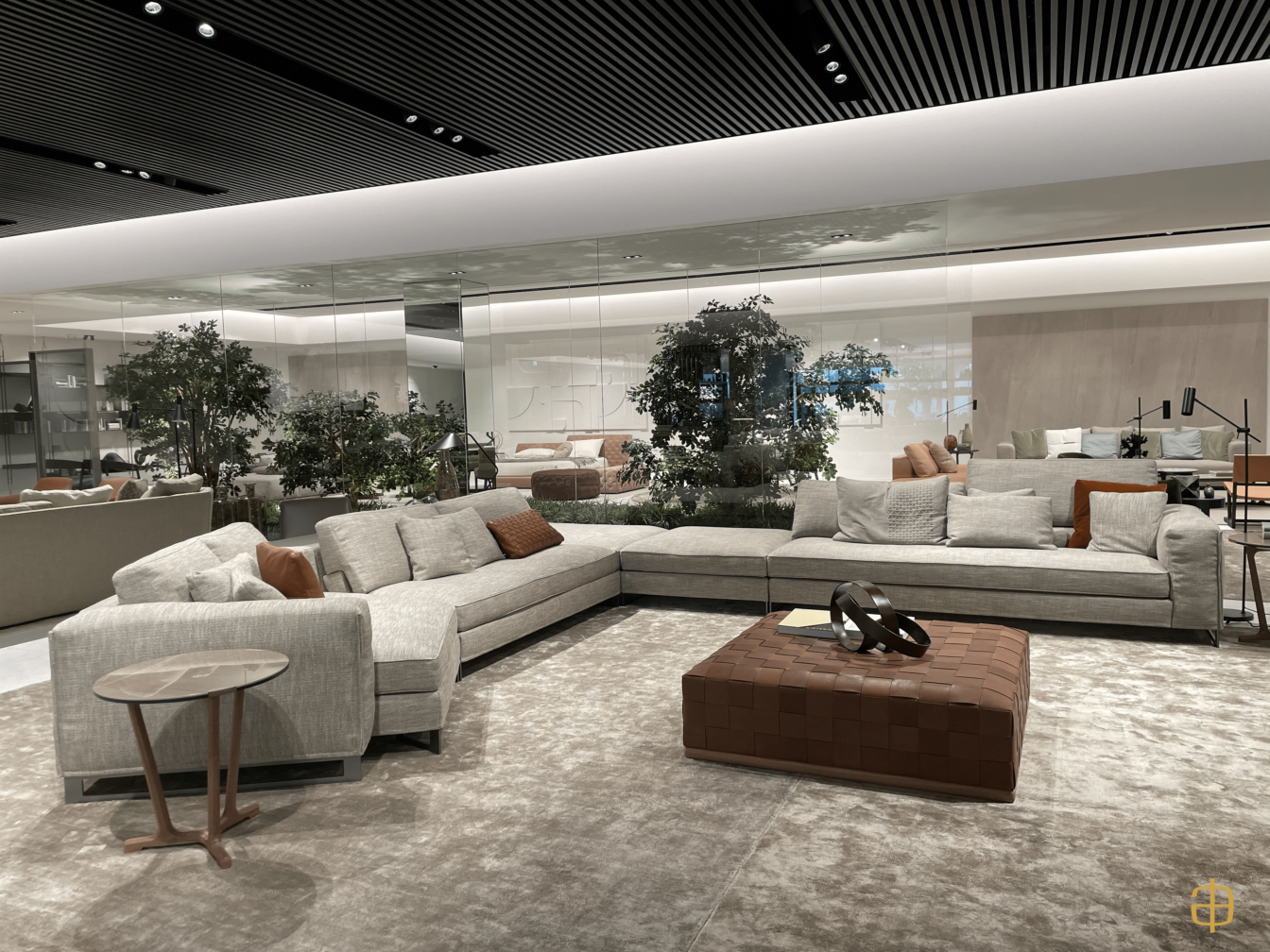 Frigerio’s new showroom marks the brand’s powerful entrance into the future