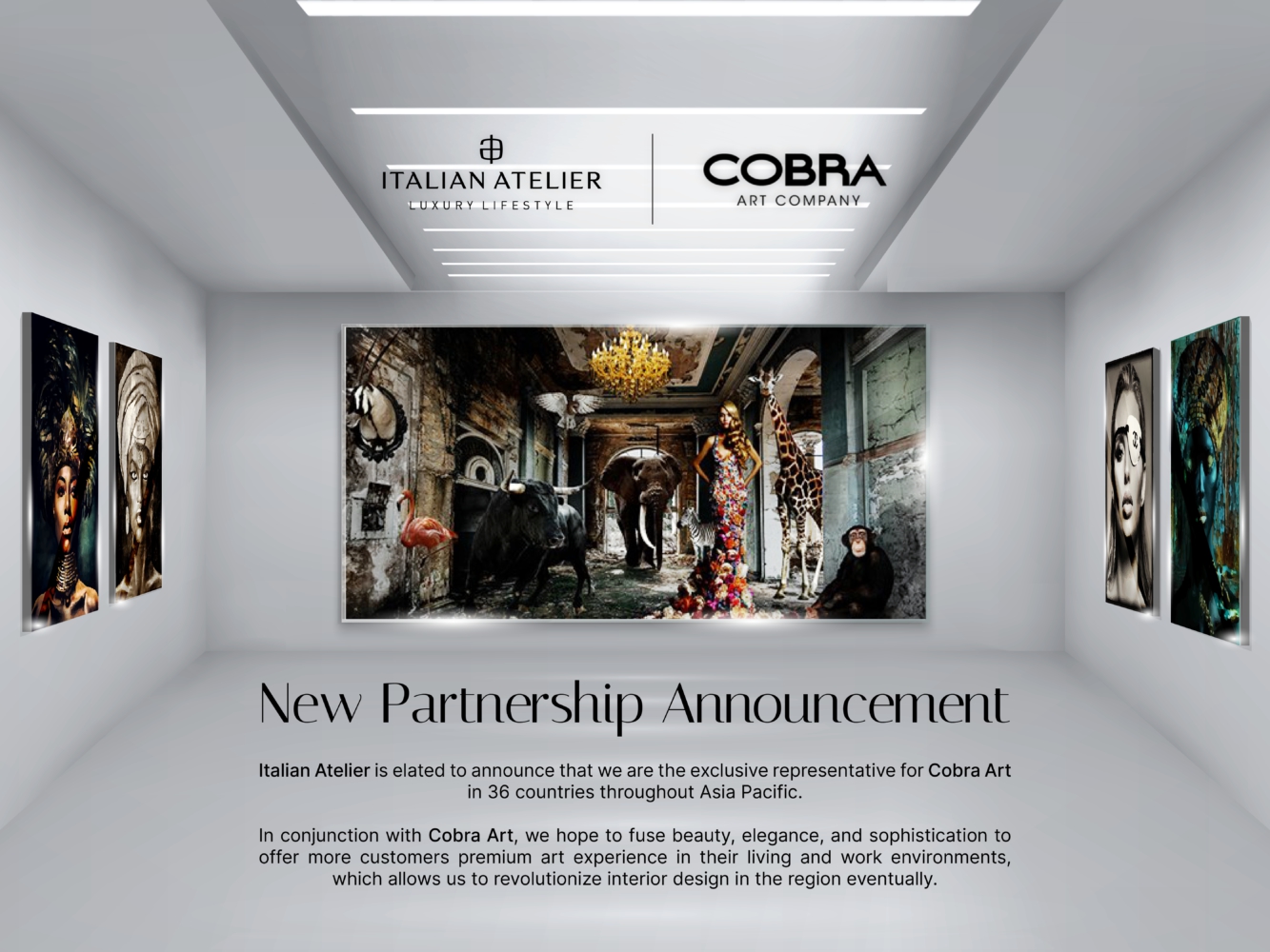 Turn your space into a work of art with our new brand: COBRA ART